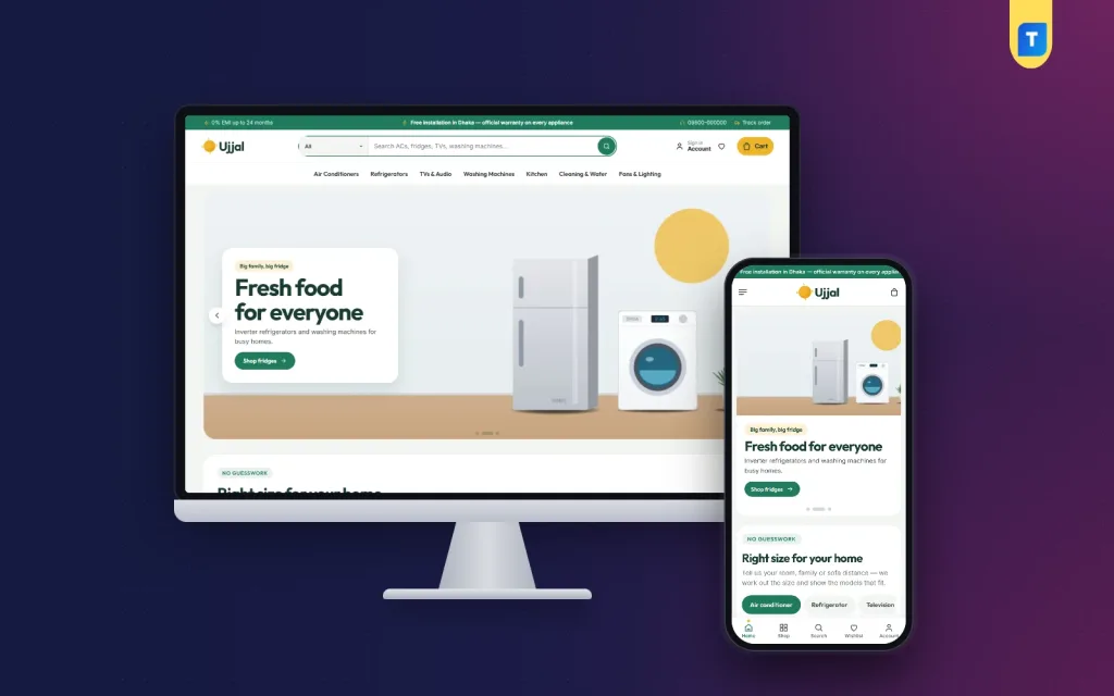 Ujjal – Home Appliance WordPress Theme