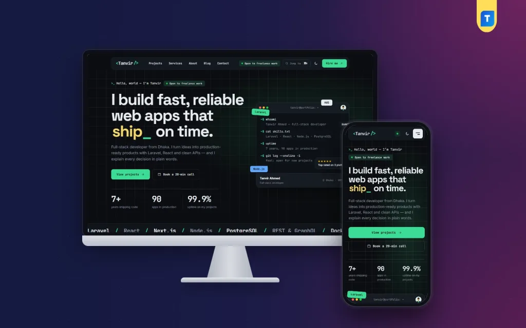 Developer Portfolio Template Guide: Show Real Projects, Win Work