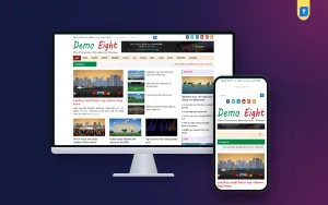 Bangla Express News Theme 2025 – Modern, Fast & SEO Friendly