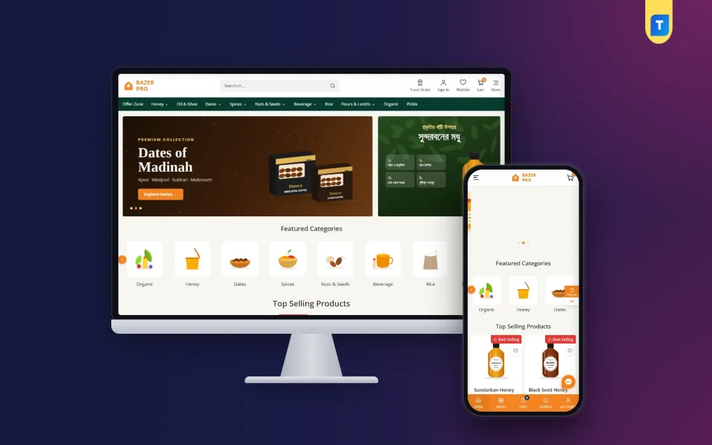 How to Sell Organic Food Online: Honey, Dates and Ghee