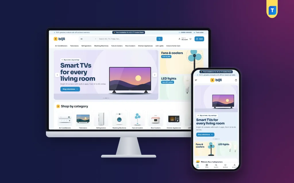 Running an Electronics Ecommerce Website for Home Appliances