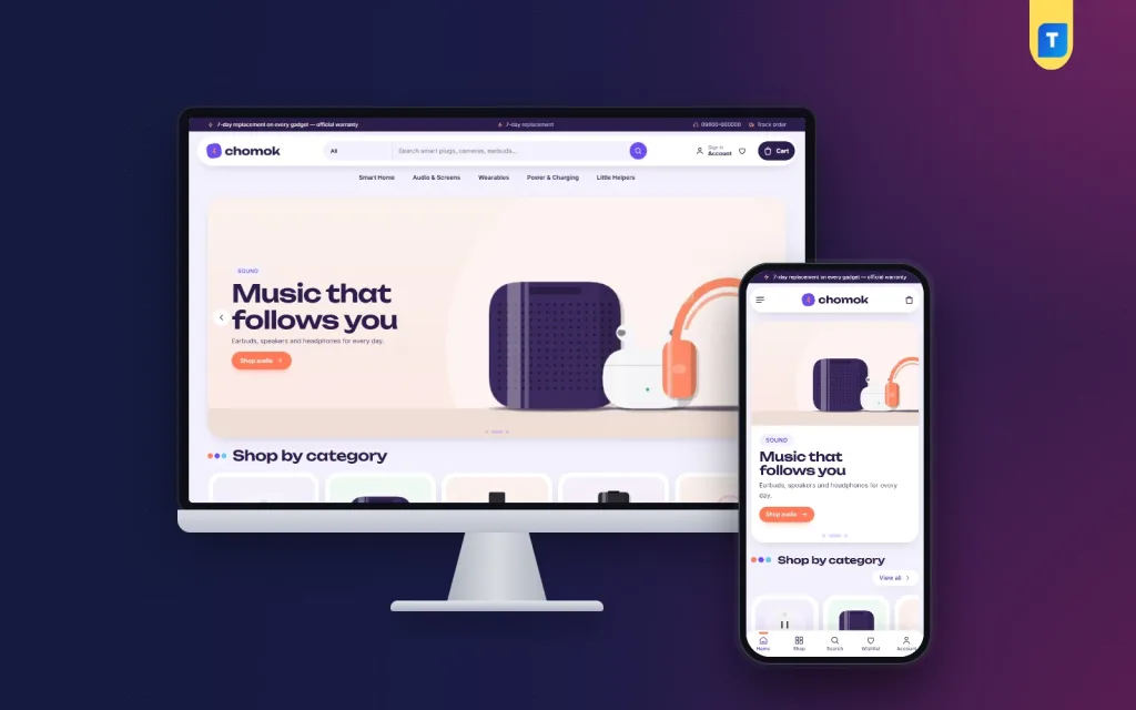 Choosing a Gadget Website Template for Smart Home and Wearables