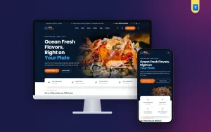 Dheu – Seafood Restaurant WordPress Theme with Online Ordering