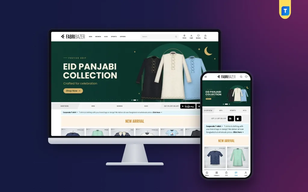 What a Clothing Website Template Needs for a Busy Local Shop