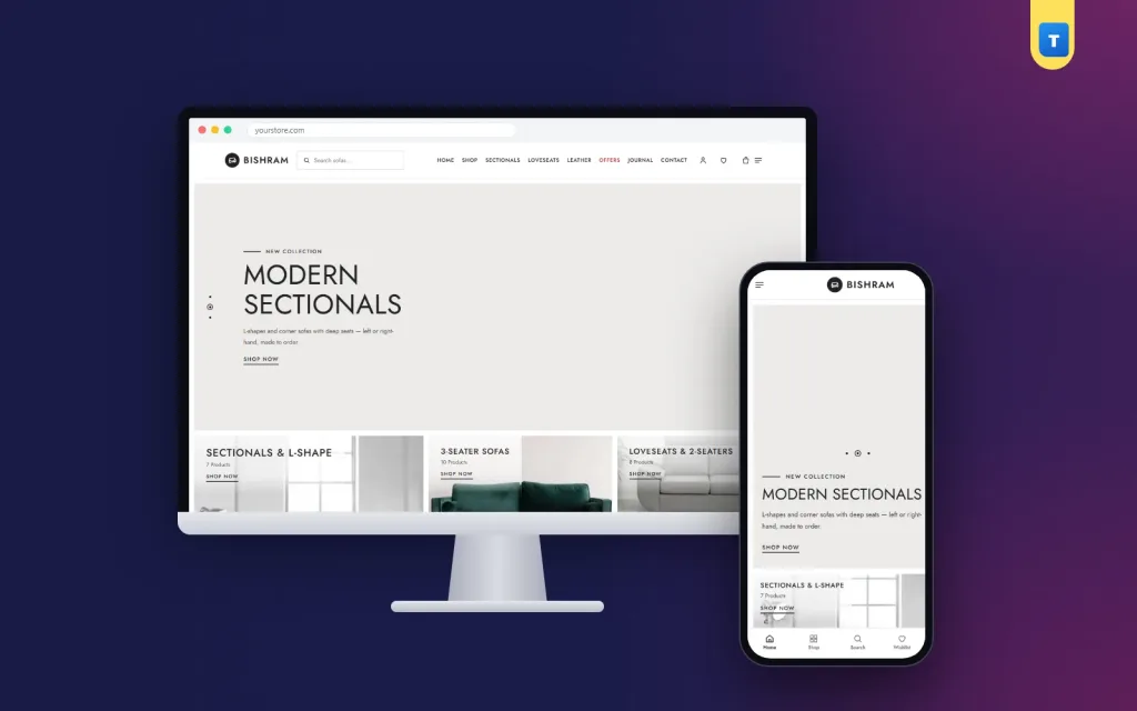 Furniture Interior Website Design: Build an Online Showroom