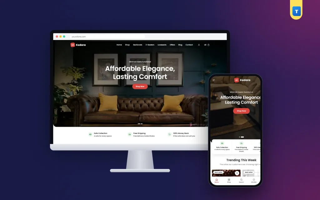 Furniture Store Website Design: Pages and Sections That Sell
