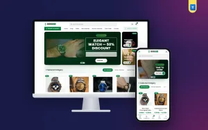 Ghorighor – Watches WordPress Theme for Online Watch Shops