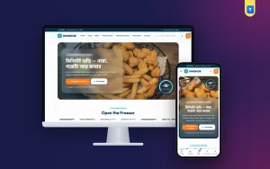 Himghor – Frozen Food Website Template for WooCommerce