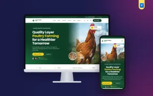 Khamar – Poultry Farm WordPress Theme for Egg Farms