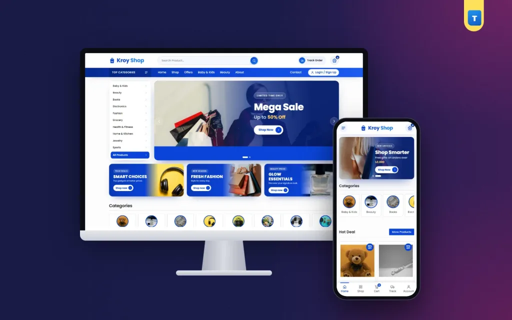 Kroy – Online Shop WordPress Theme for Everyday Retail Stores