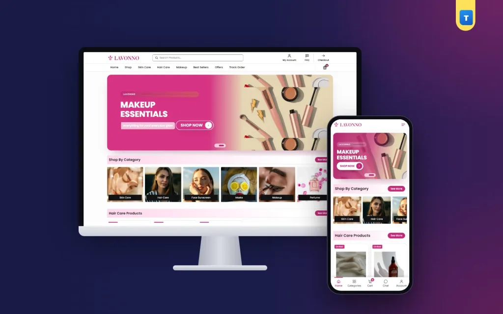 Lavonno – Beauty Shop WordPress Theme for Skin and Hair Care