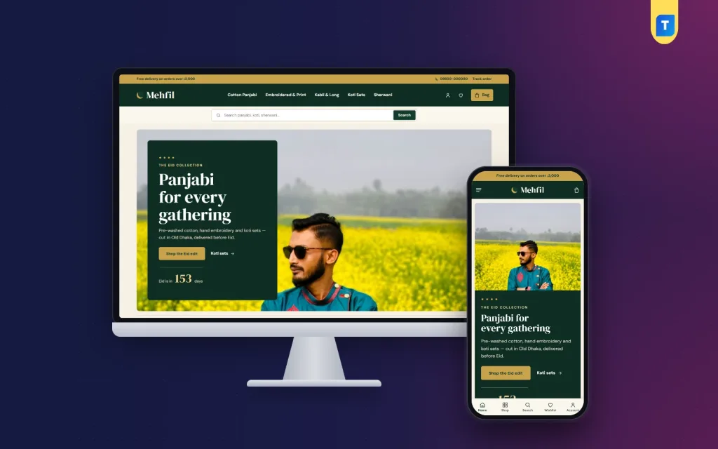 Mehfil – Ethnic Wear WordPress Theme