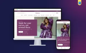 Mohona – Curvy Fashion Ecommerce Website Template