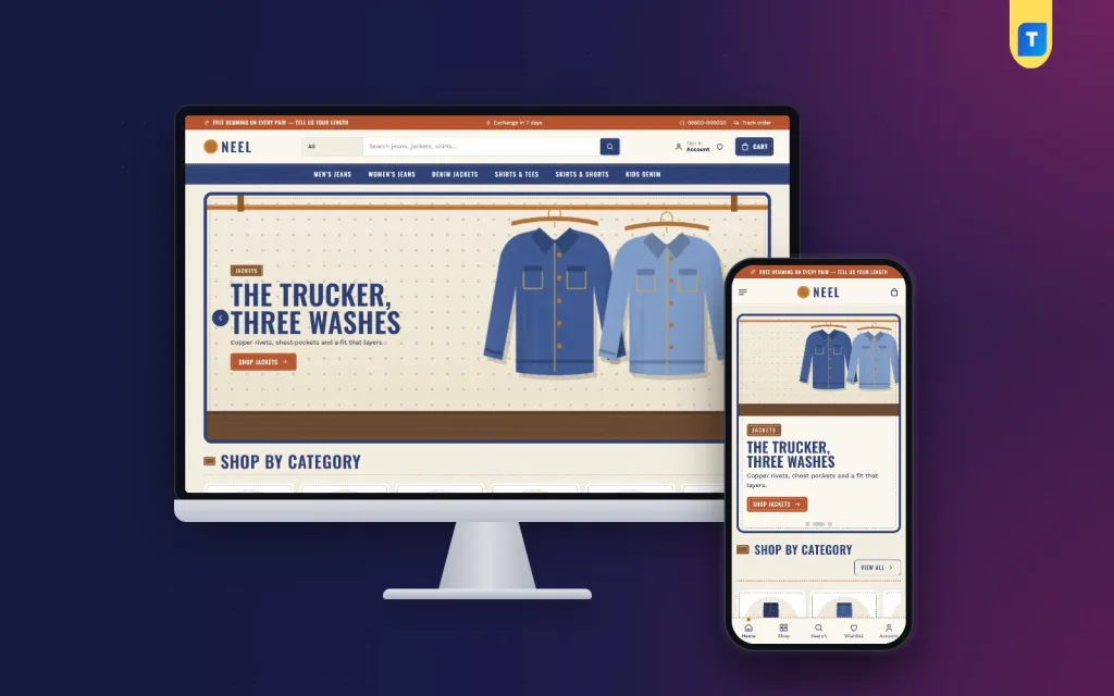 Jeans Website Template Guide: How to Sell Denim Online in Bangladesh