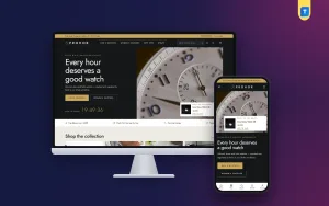 Prohor – Luxury Watch WordPress Theme