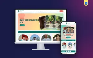 Ruposhi – Men Ethnic Wear Ecommerce Website Template, Pastel Style