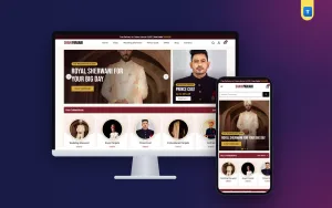 Shahi – Mens Panjabi Ecommerce Website Template for Wedding Wear