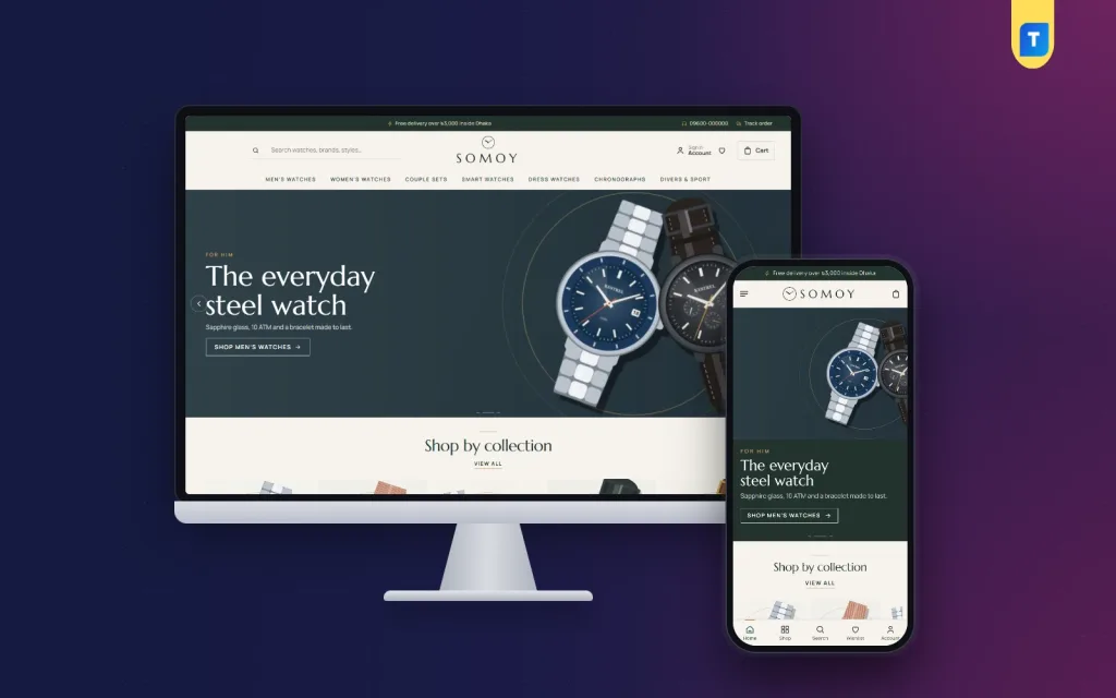 Watch Website Template for a Premium Watch Boutique in 2026