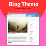 Wordpress blog theme