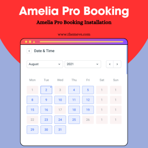 Amelia Pro Booking Installation & Activation