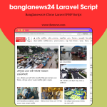 Banglanews24 Clone Laravel PHP Script