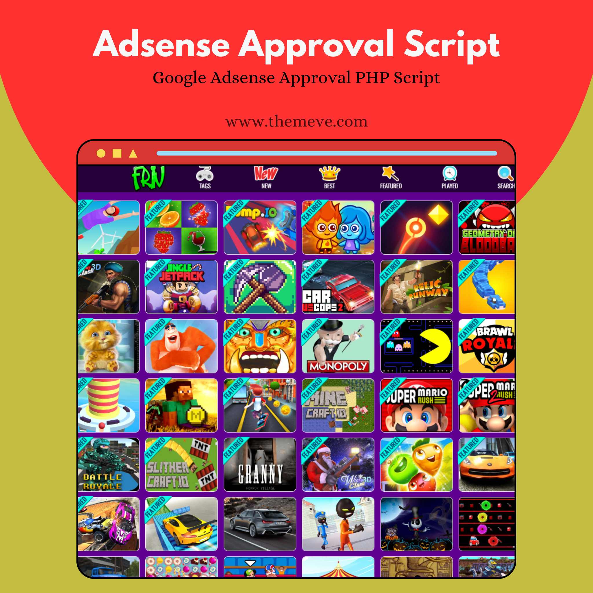 Google Adsense Approval Script