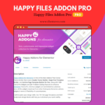 Happy Files Addon Pro