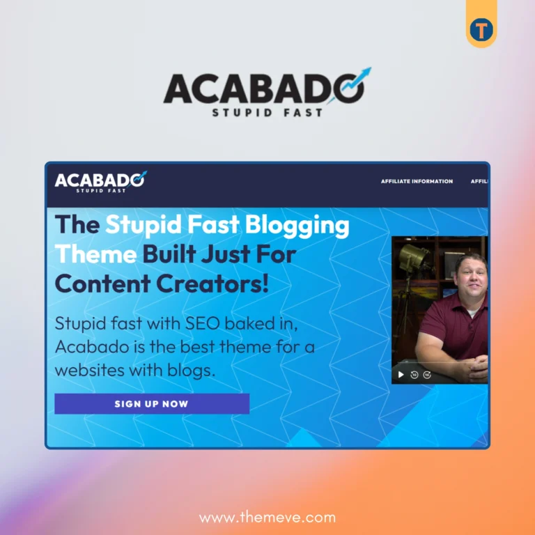 Acabado WordPress Theme 2026 – Lifetime Update