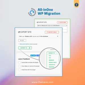 All in One WP Migration Pro Plugin
