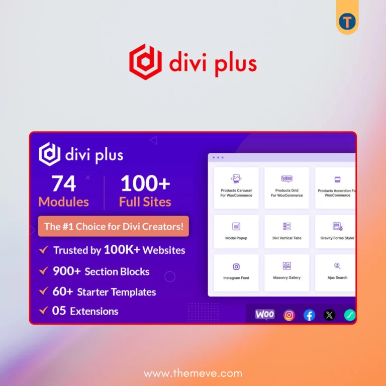 Divi Plus Plugin for WordPress