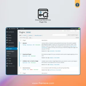 Download Plugins Dashboard