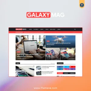 GalaxyMag Blogger Template
