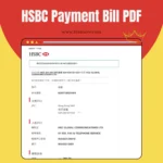 HSBC Payment Bill PDF