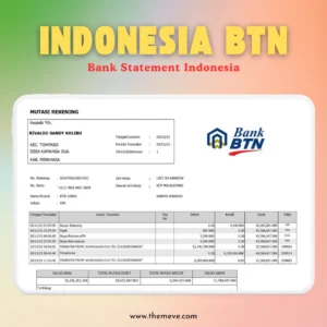 BTN Bank Statement PDF for Account Verification