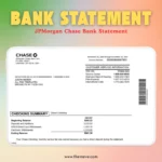 JPMorgan Chase Bank Statement PDF