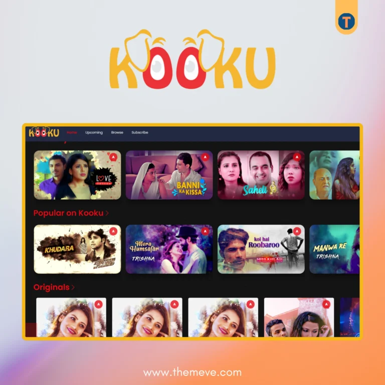 Kooku Subscription for Exclusive Web Series and Movies