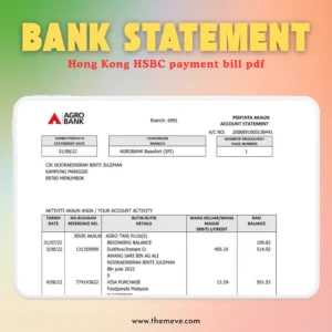 HSBC Payment Bill PDF