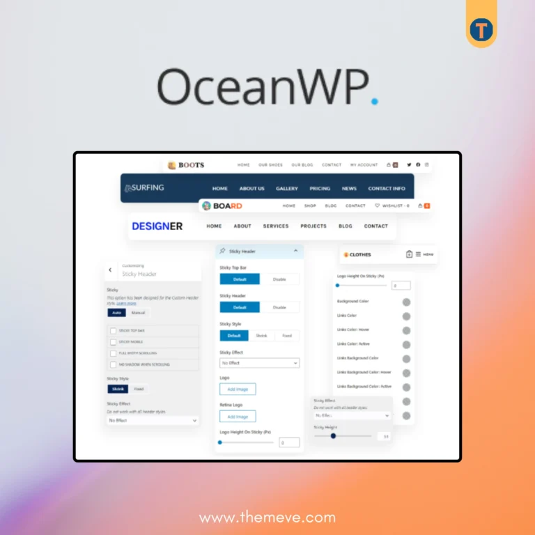 OceanWP Bundle WordPress Theme for Websites