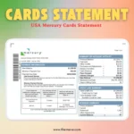 Mercury Bank Statement PDF