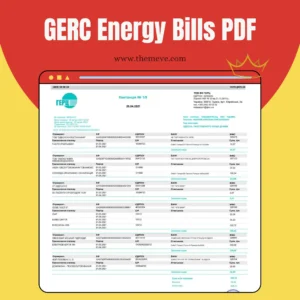 Ukrainian Utility Bill PDF