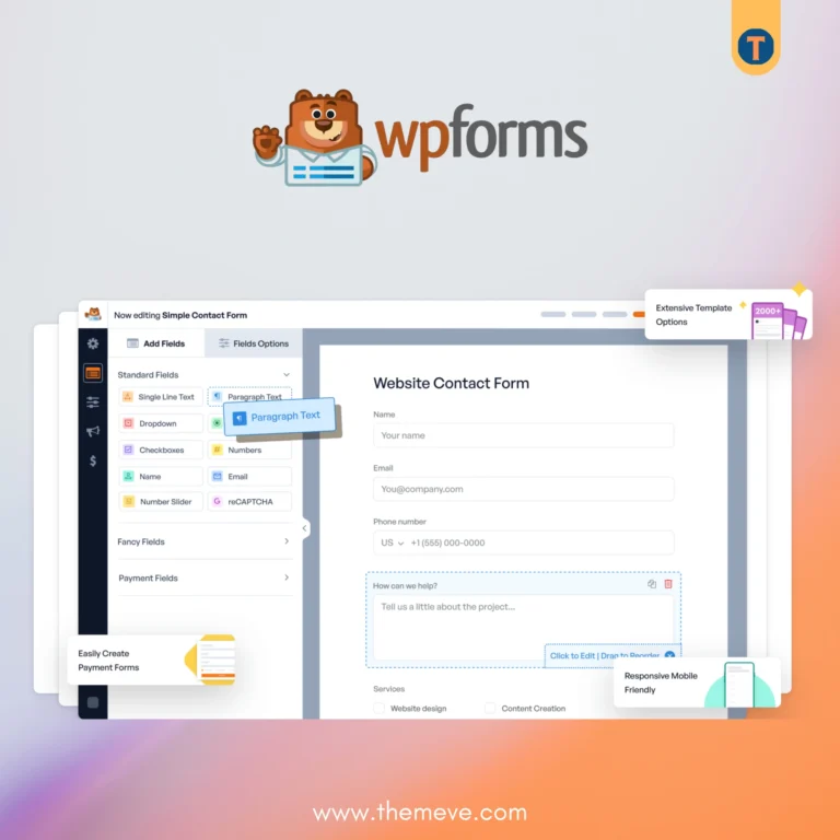 WPForms Plugin for WordPress