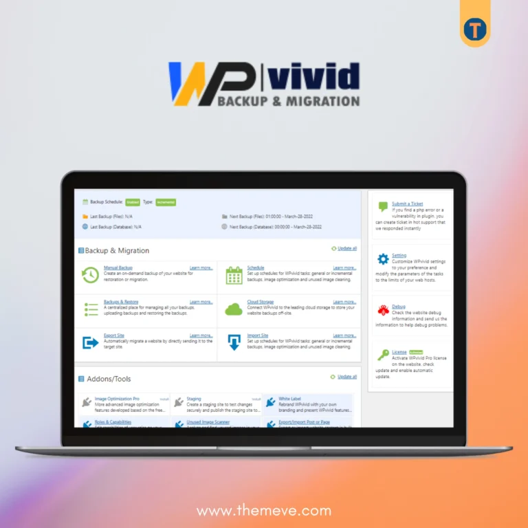 WPvivid Backup Plugin Pro