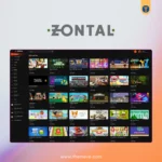 Zontal Arcade HTML 5 Game Portal PHP Script