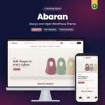 Abaran – abaya and hijab WordPress theme