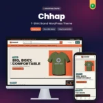 Chhap – t-shirt brand WordPress theme