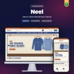 Neel – denim store WordPress theme