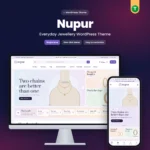 Nupur – everyday jewellery WordPress theme