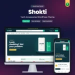 Shokti – tech accessories WordPress theme